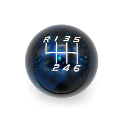 Blue Cosmic Space - 6 Speed Velocity Engraving - Audi/VW Manual Fitment