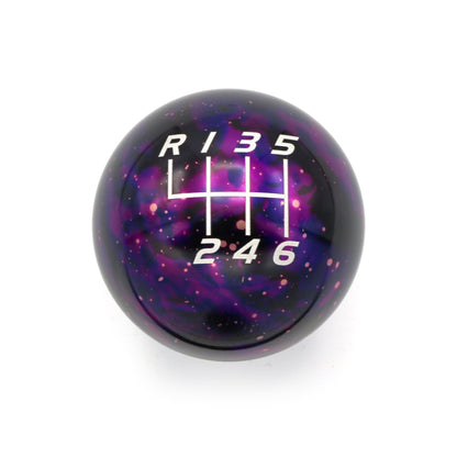 Purple Cosmic Space - 6 Speed Velocity Engraving - Audi/VW Manual Fitment
