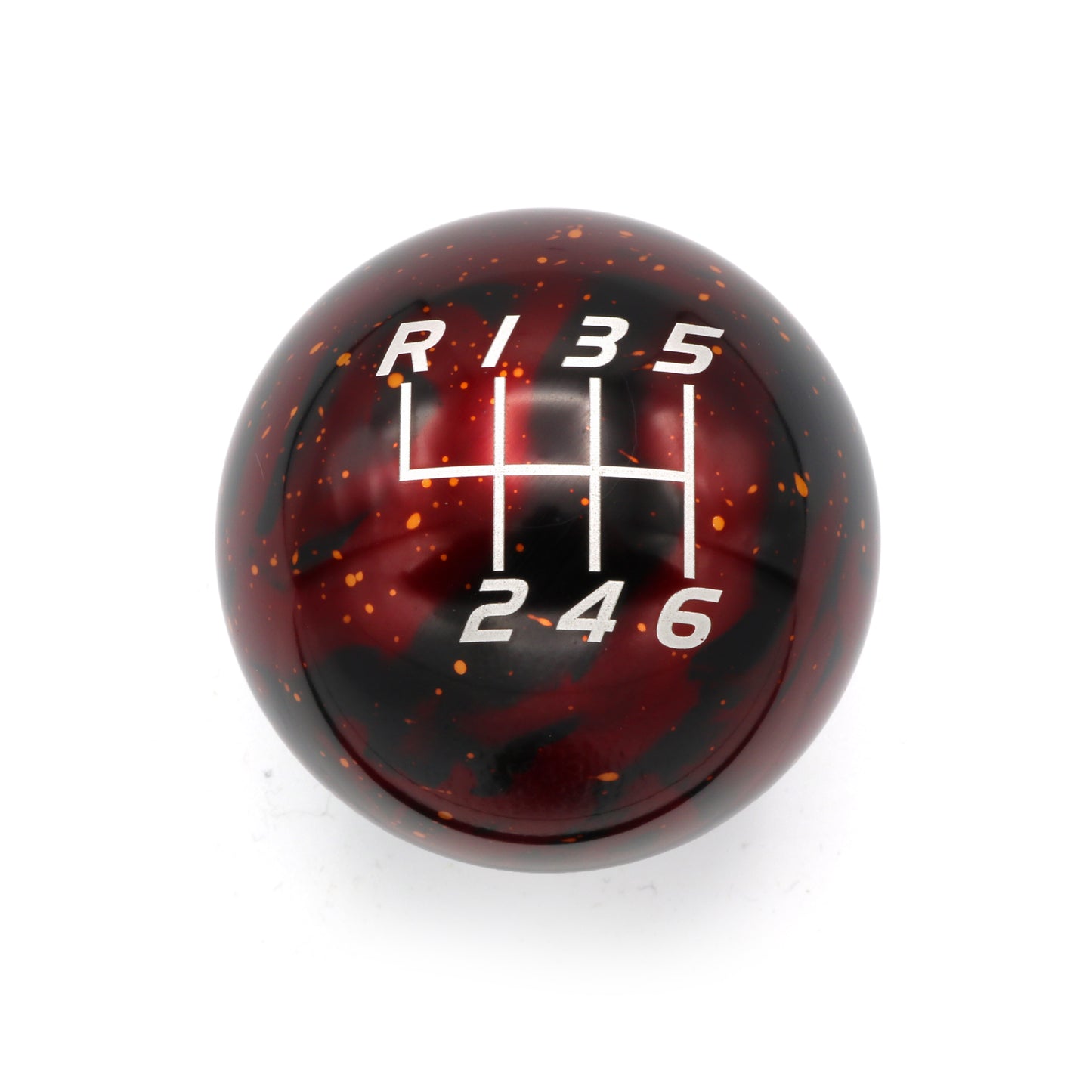Red Cosmic Space - 6 Speed Velocity (Reverse Left-Up)