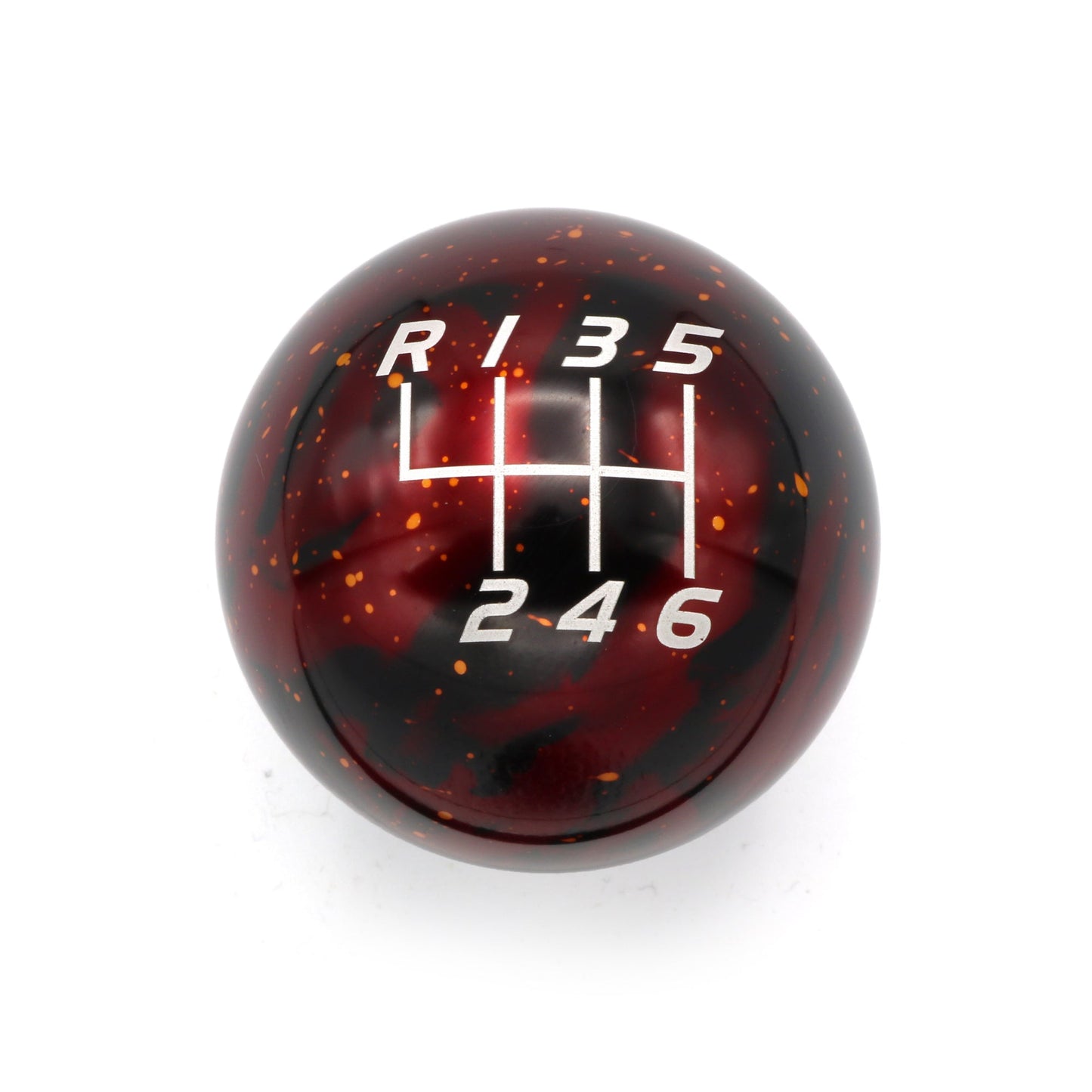 Red Cosmic Space - 6 Speed Velocity Engraving - Audi/VW Manual Fitment