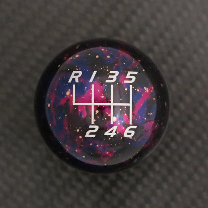 Purple Cosmic Space - 6 Speed Velocity (Reverse Left-Up)