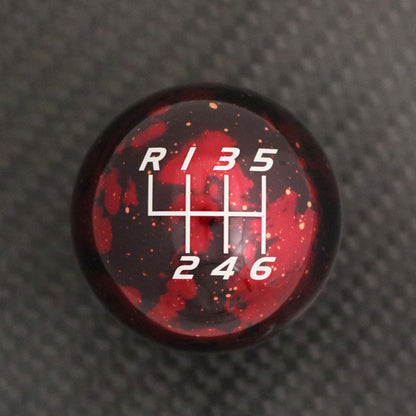 Red Cosmic Space - 6 Speed Velocity (Reverse Left-Up)