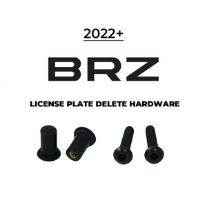 License Plate Delete Hardware - 2022+ BRZ