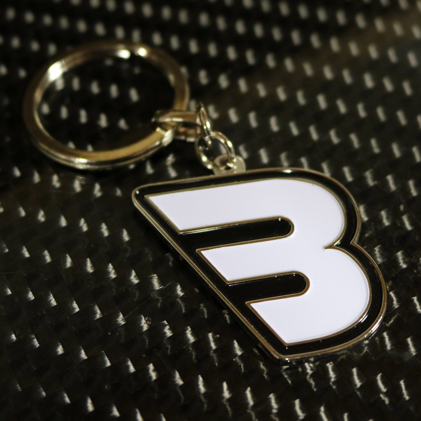 "B" Stock Billetworkz "B" Keychain