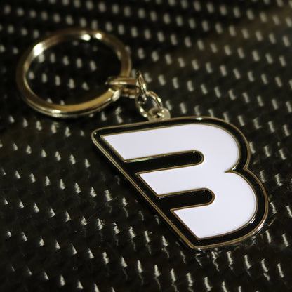 "B" Stock Billetworkz "B" Keychain