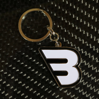 "B" Stock Billetworkz "B" Keychain