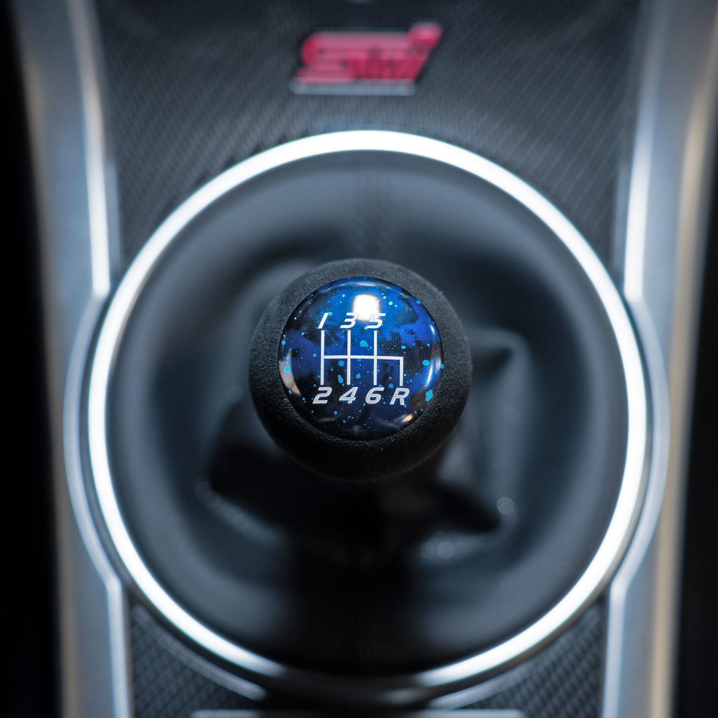 Billetworkz “Fusion” Weighted Shift Knob - Blue Cosmic Space