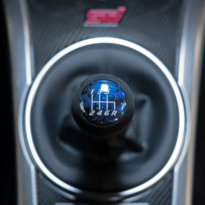 Billetworkz “Fusion” Weighted Shift Knob - Blue Cosmic Space