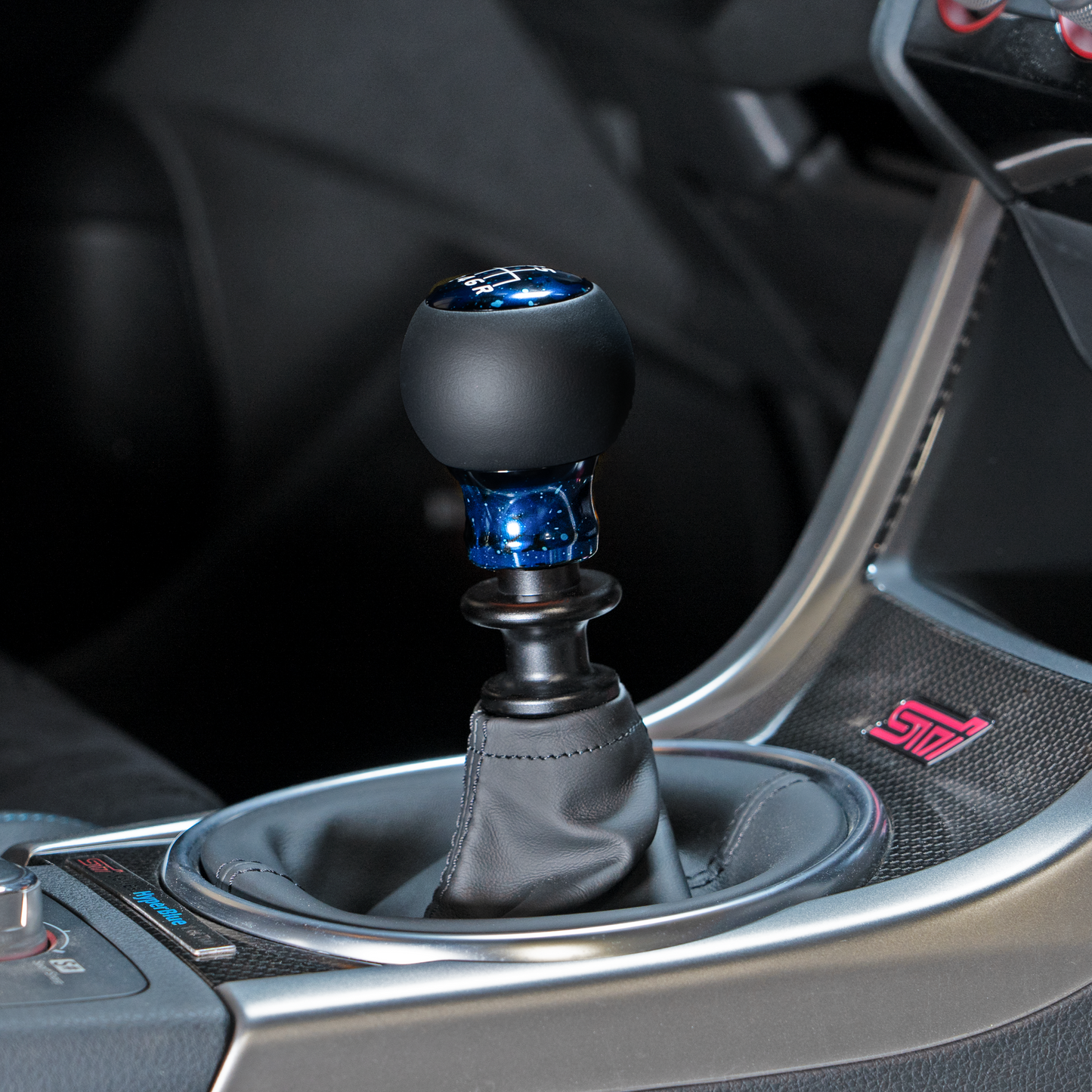 Billetworkz “Fusion” Weighted Shift Knob - Blue Cosmic Space