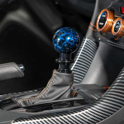 Billetworkz Automatic Shifter - Blue Cosmic Space - Fits Subaru CVT: WRX (15–21), Crosstrek (13–23), Forester (14–18), Impreza (12–23), Legacy/Outback (10–14)