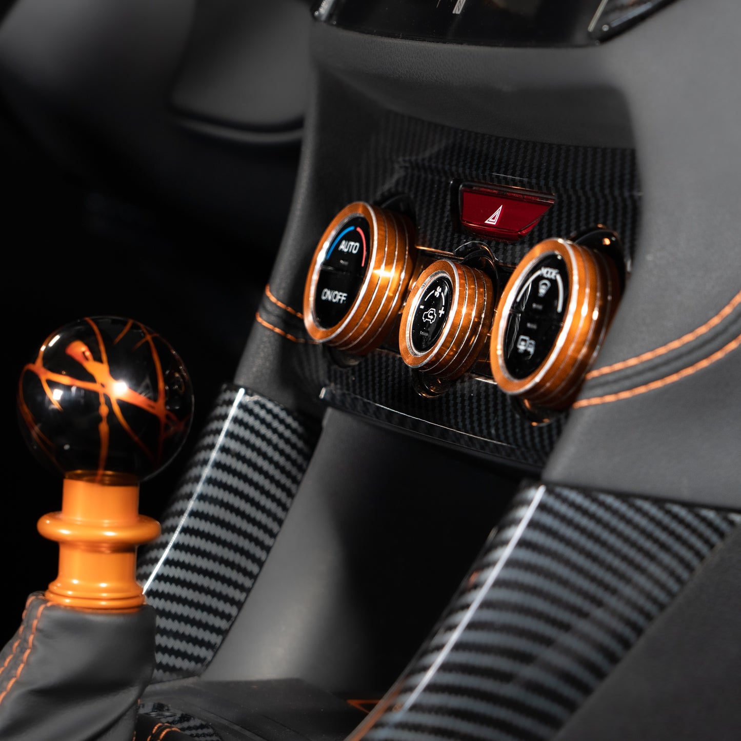 Billetworkz Climate Control Covers Subaru Crosstrek 2018+