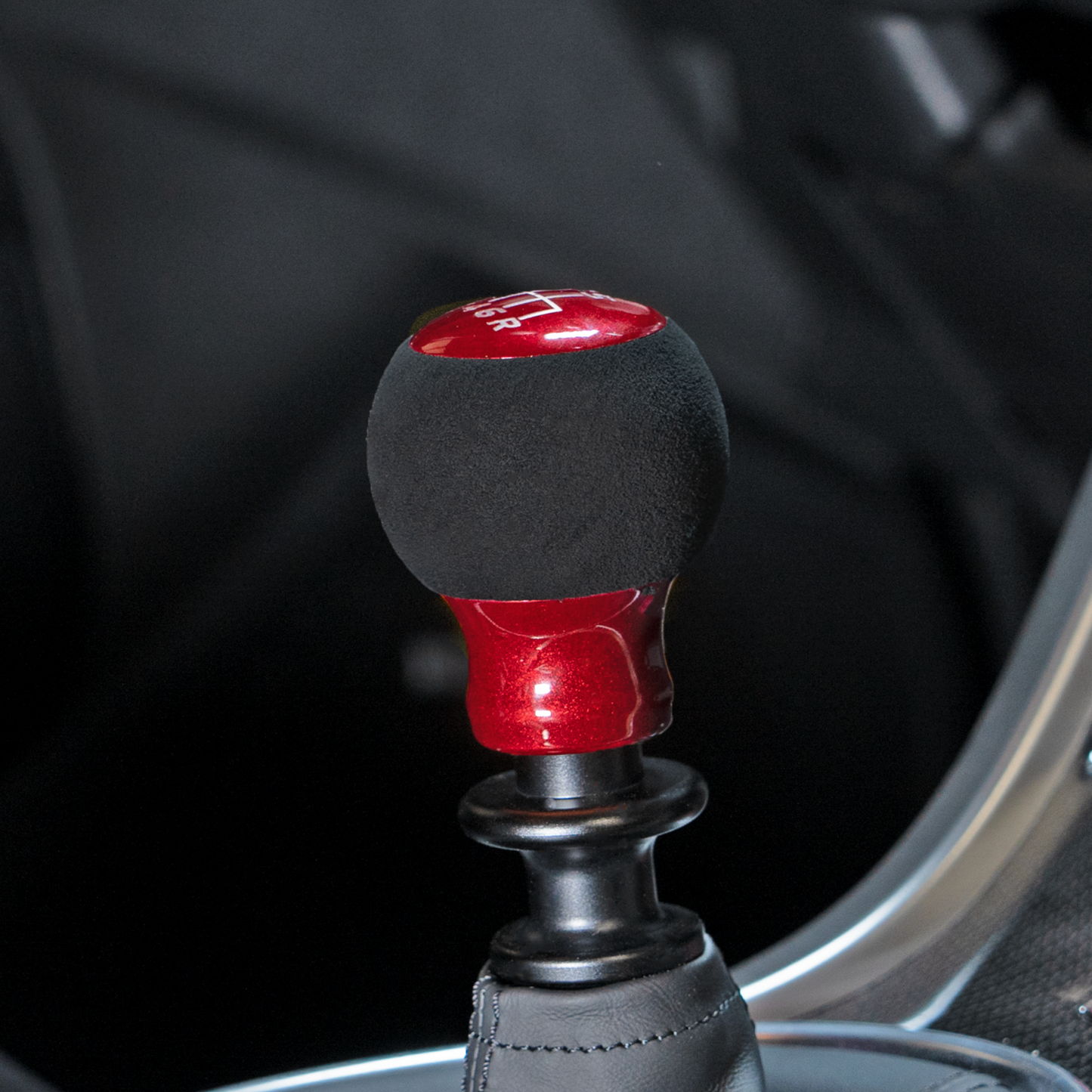 The Fusion Weighted Shift Knob - Candy Red