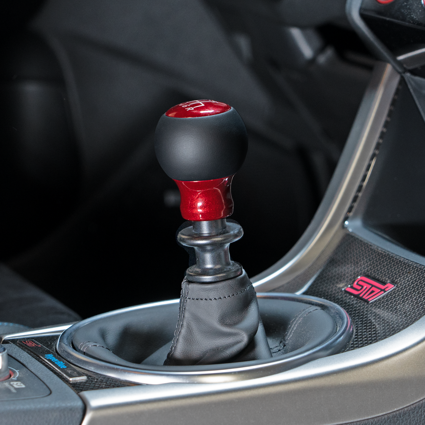 The Fusion Weighted Shift Knob - Candy Red