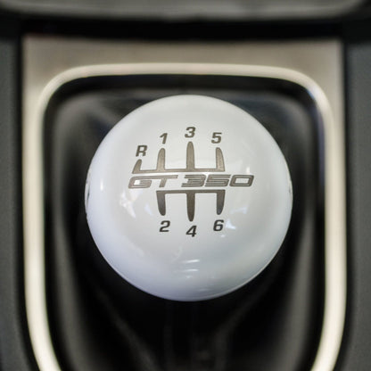 Billetworkz Weighted Shift Knob - GT350/R Engraving - Ford Mustang GT350/R (2015+)