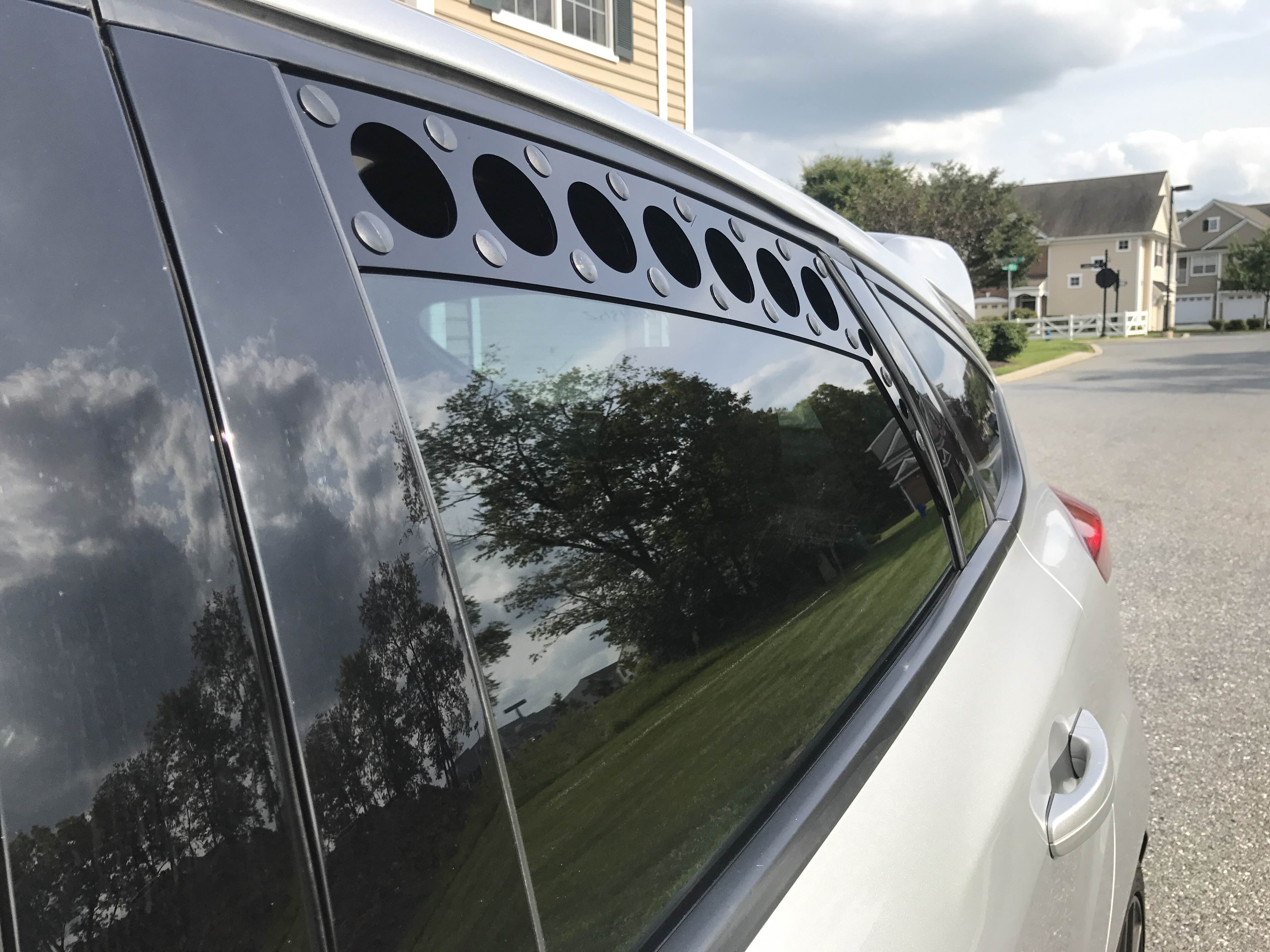 Focus st 2024 window louvers