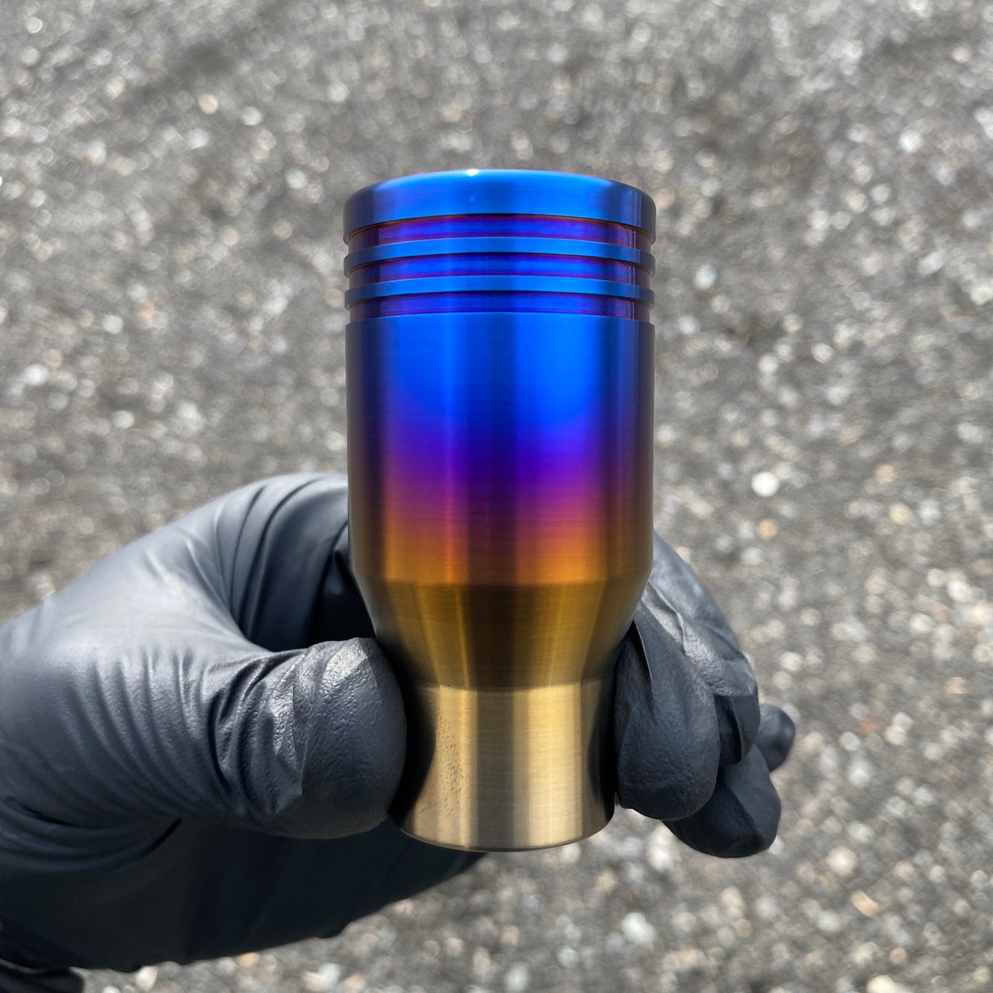 Billetworkz Titanium Torched Shift Knob - Ford ST/RS