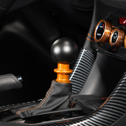 Billetworkz Automatic Shifter - Matte Black - Fits Subaru CVT: WRX (15–21), Crosstrek (13–23), Forester (14–18), Impreza (12–23), Legacy/Outback (10–14)