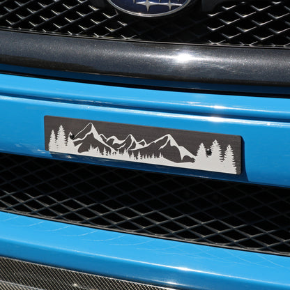 Billetworkz "Mountains" License Plate Delete