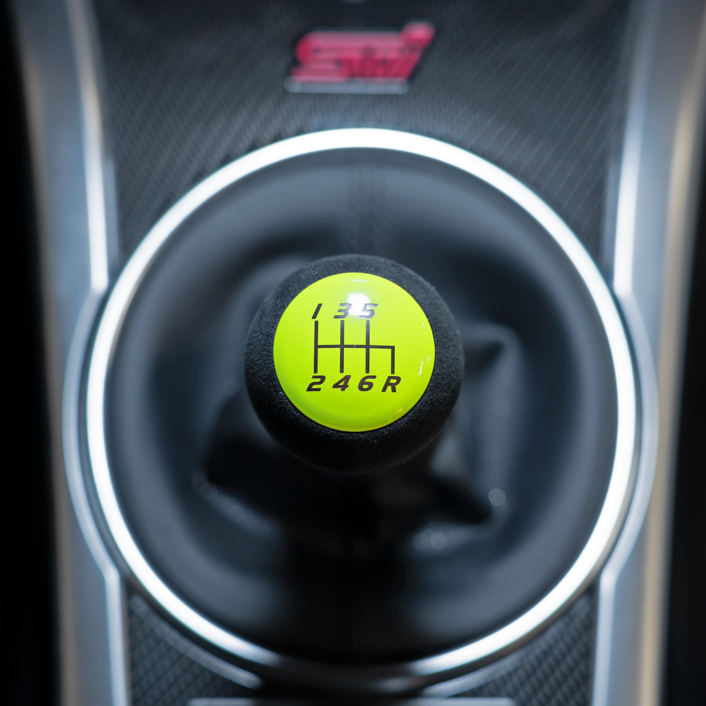 Billetworkz “Fusion” Weighted Shift Knob - Neon Yellow