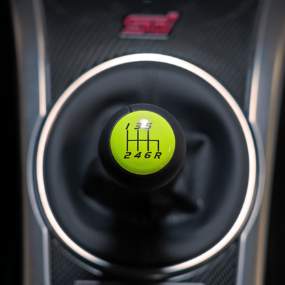Billetworkz “Fusion” Weighted Shift Knob - Neon Yellow