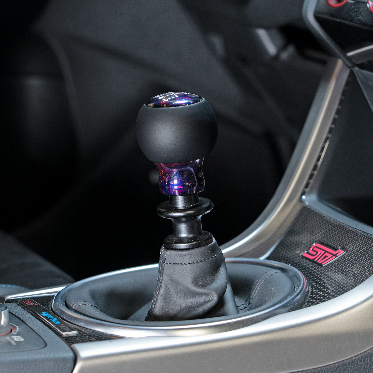 Billetworkz “Fusion” Weighted Shift Knob - Purple Cosmic Space