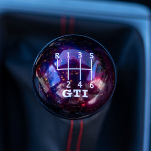 Purple Cosmic Space - 6 Speed GTI Engraving - VW Manual Fitment