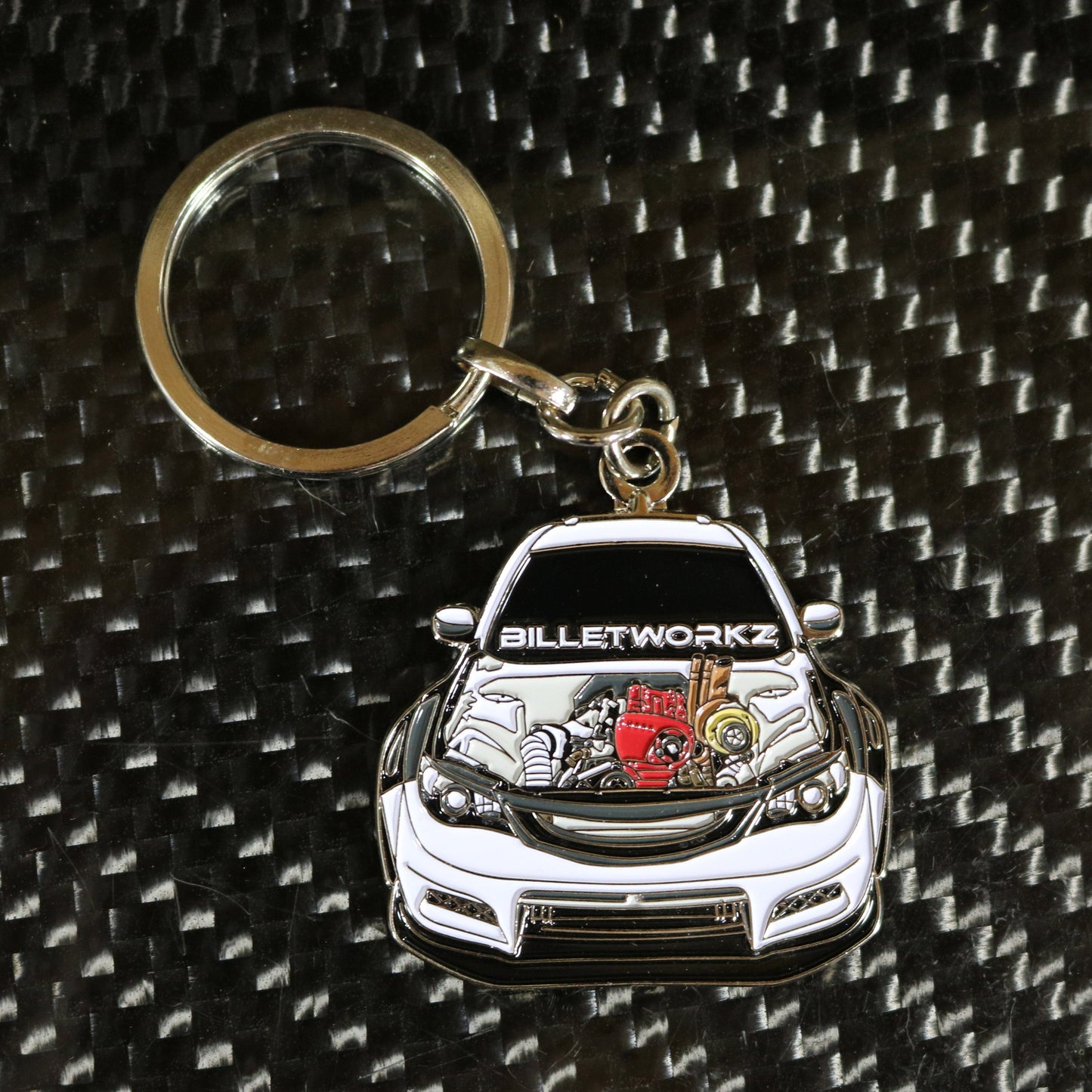 "B" Stock Rexzilla Keychain