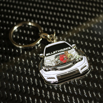 "B" Stock Rexzilla Keychain