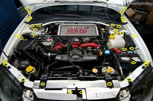 Subaru WRX/STI 2004-05 Titanium Engine Bay Kit
