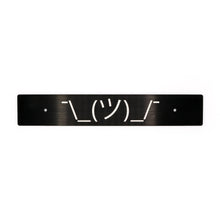 Billetworkz "Shrug Guy" License Plate Delete