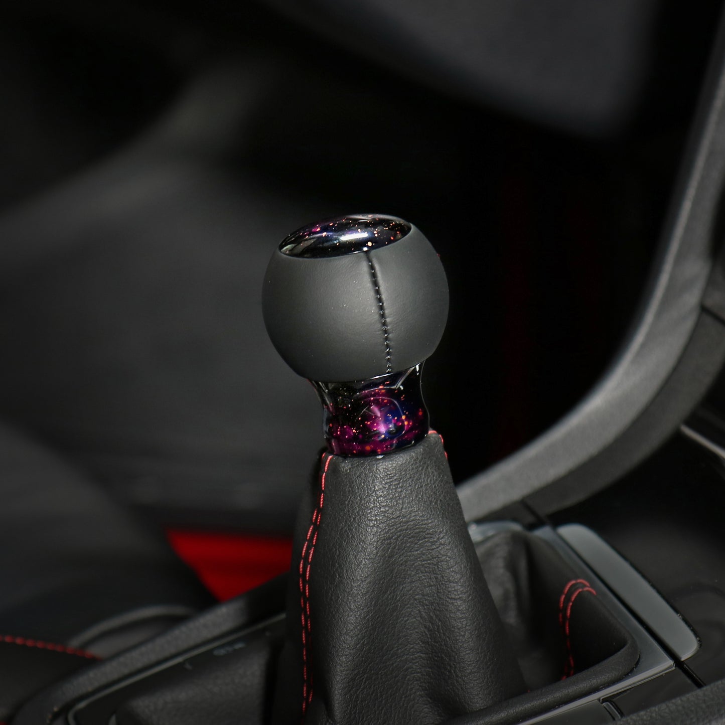 Billetworkz “Fusion” Weighted Shift Knob - Purple Cosmic Space