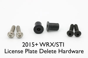 "WRX" Plate Delete