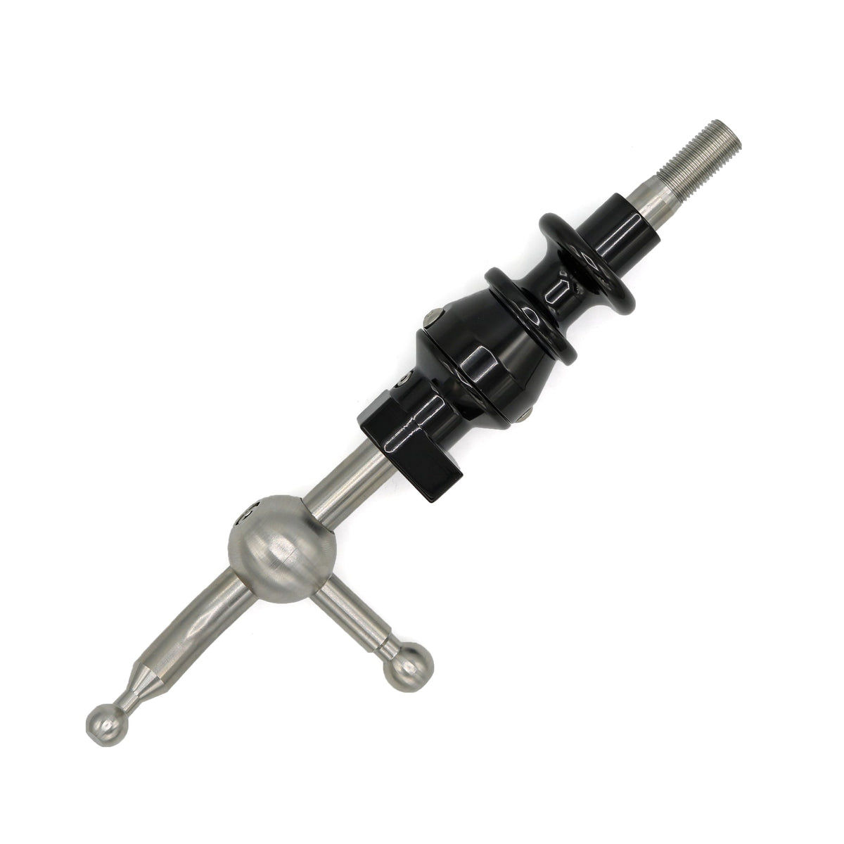 Billetworkz Subaru WRX short shifter with gloss black reverse lockout