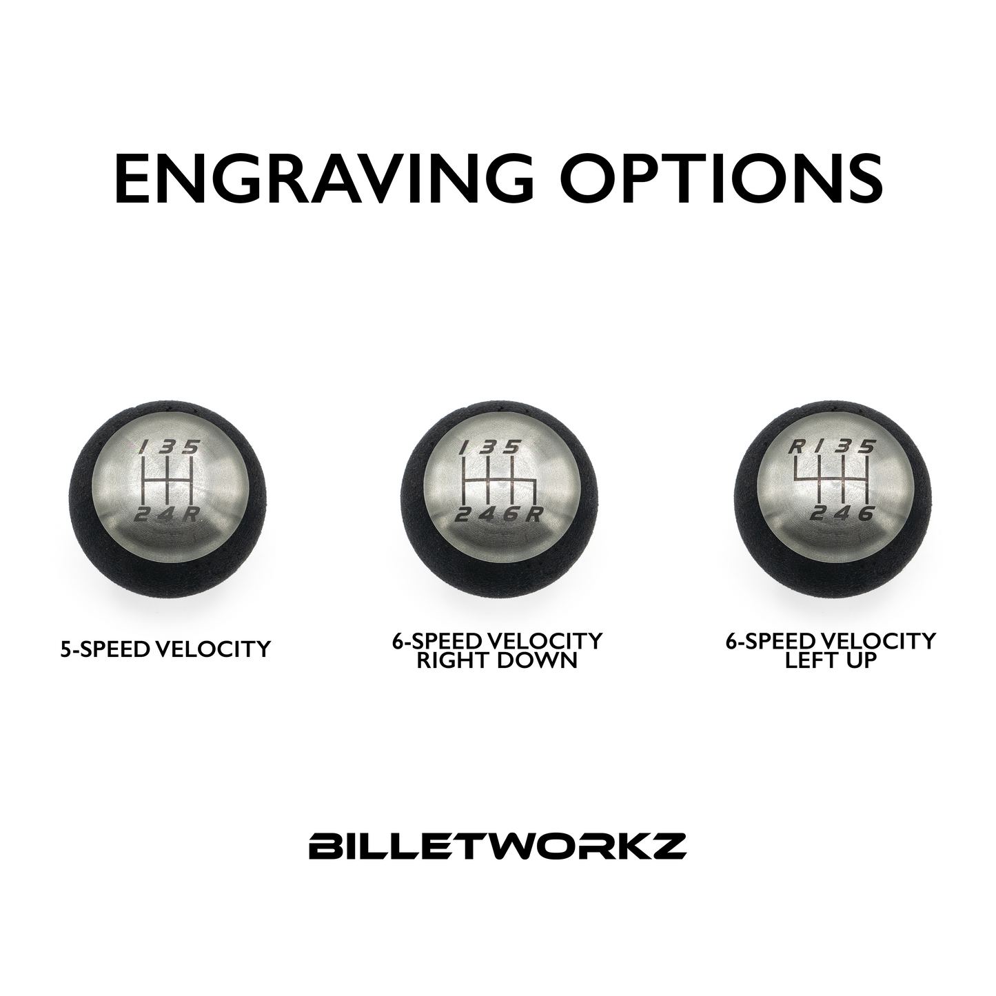 Billetworkz “Fusion” Weighted Shift Knob - Polished