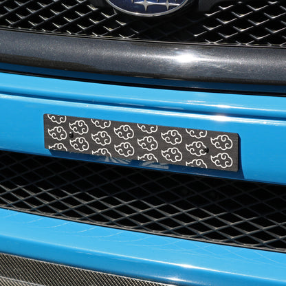 Billetworkz "Clouds" License Plate Delete