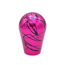 Pink w/ Black Splash - No Engraving - 2015+ Mustang Fitment