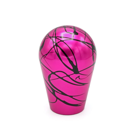 Pink w/ Black Splash - No Engraving - Honda Fitment