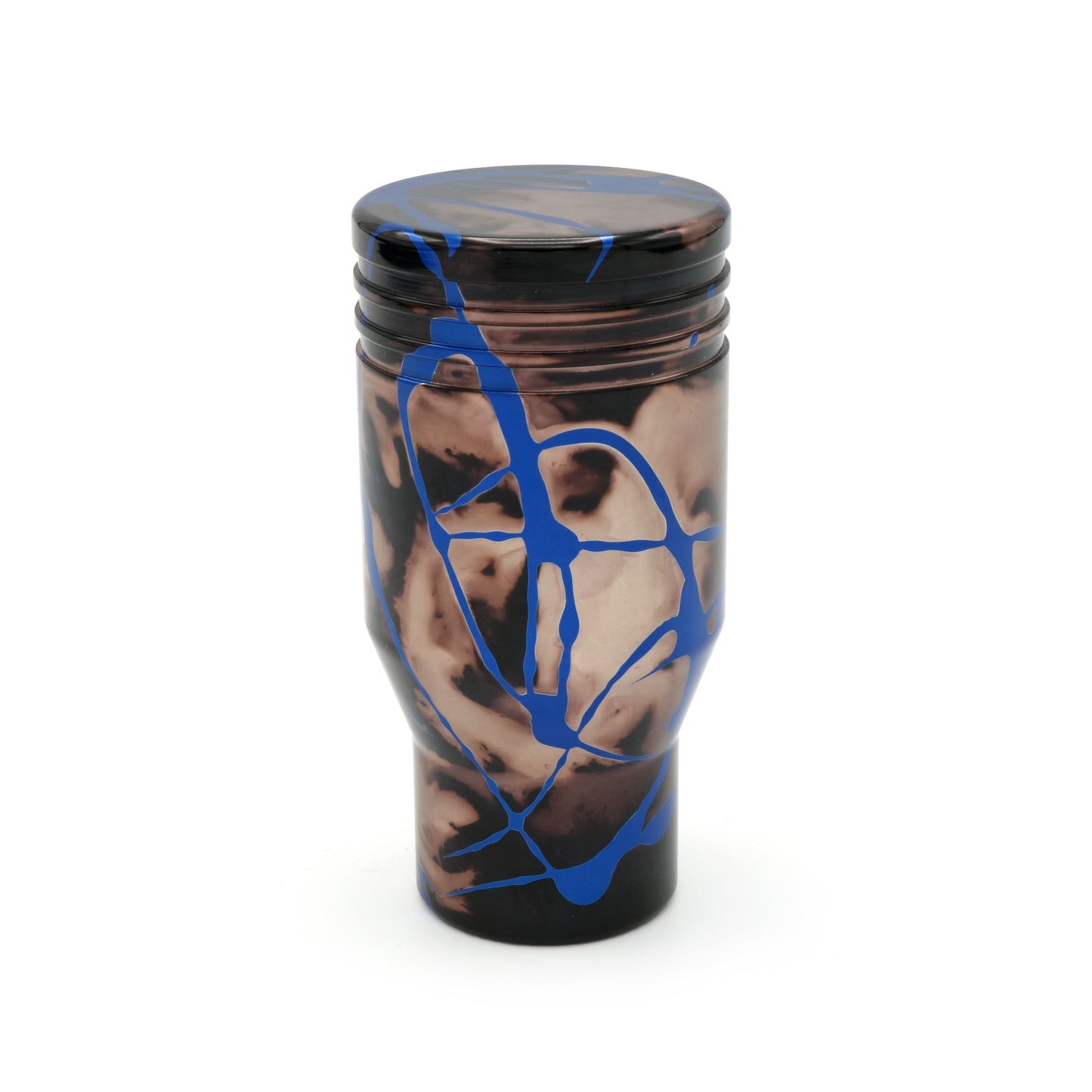 Billetworkz Automatic Shifter - Black Smoke w/Blue Splash - Honda Civic (2012–2026)