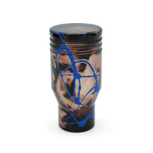 Black Smoke w/ Blue Splash - No Engraving - Honda Fitment