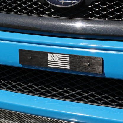 Billetworkz "American Flag - Classic" License Plate Delete