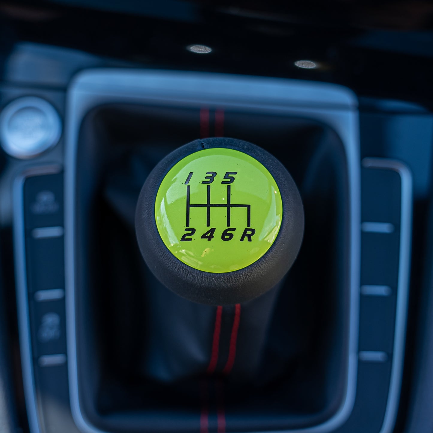 Billetworkz “Fusion” Weighted Shift Knob - Neon Yellow