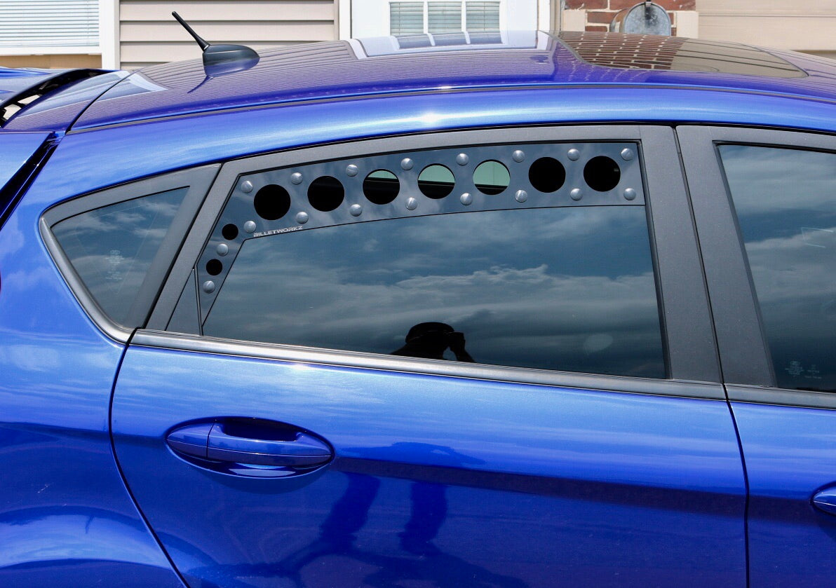 Ford fiesta shop window louvers