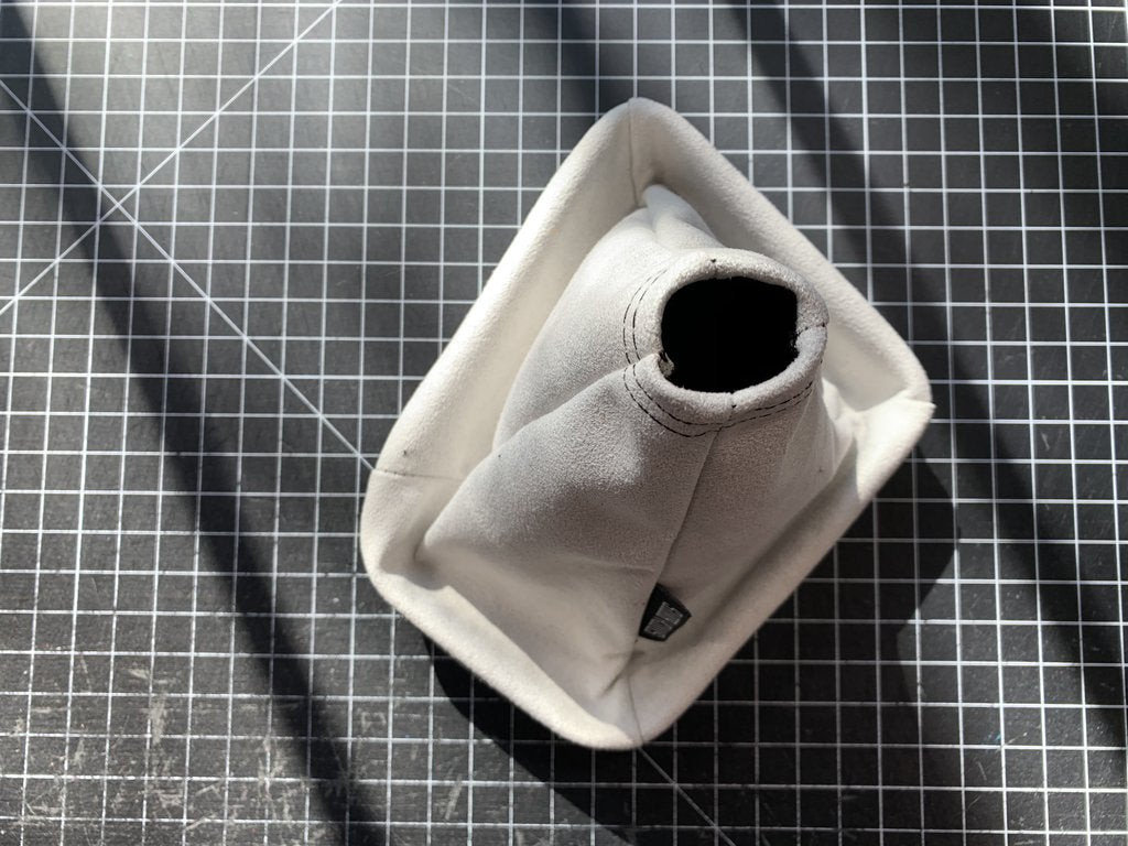 White Suede Shift Boot