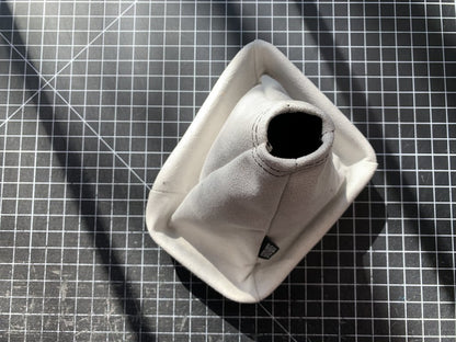 White Suede Shift Boot
