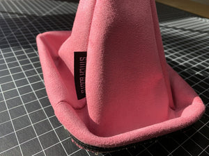 Pink Suede Shift Boot