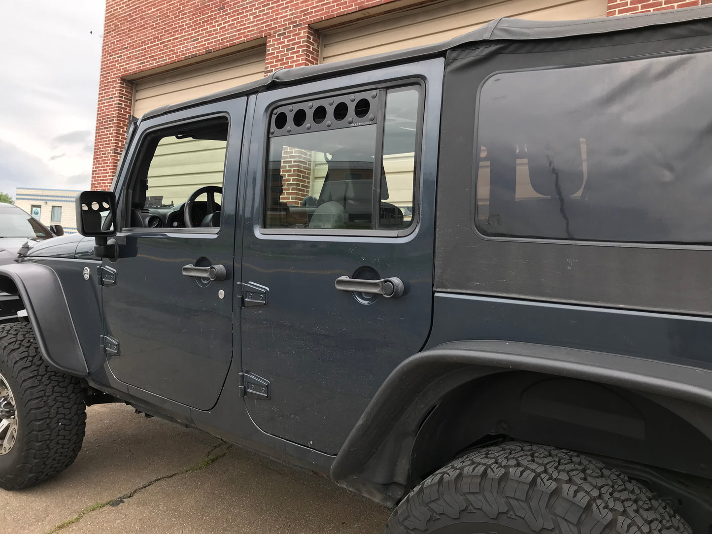 Billetworkz Window Vents Jeep Wrangler JK 4-Door 2007+