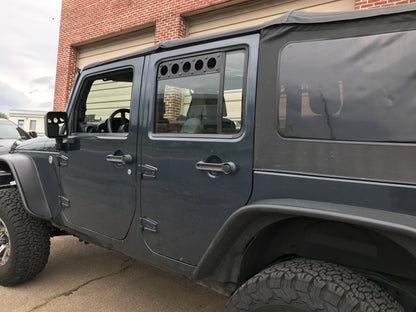 Billetworkz Window Vents Jeep Wrangler JK 4-Door 2007+