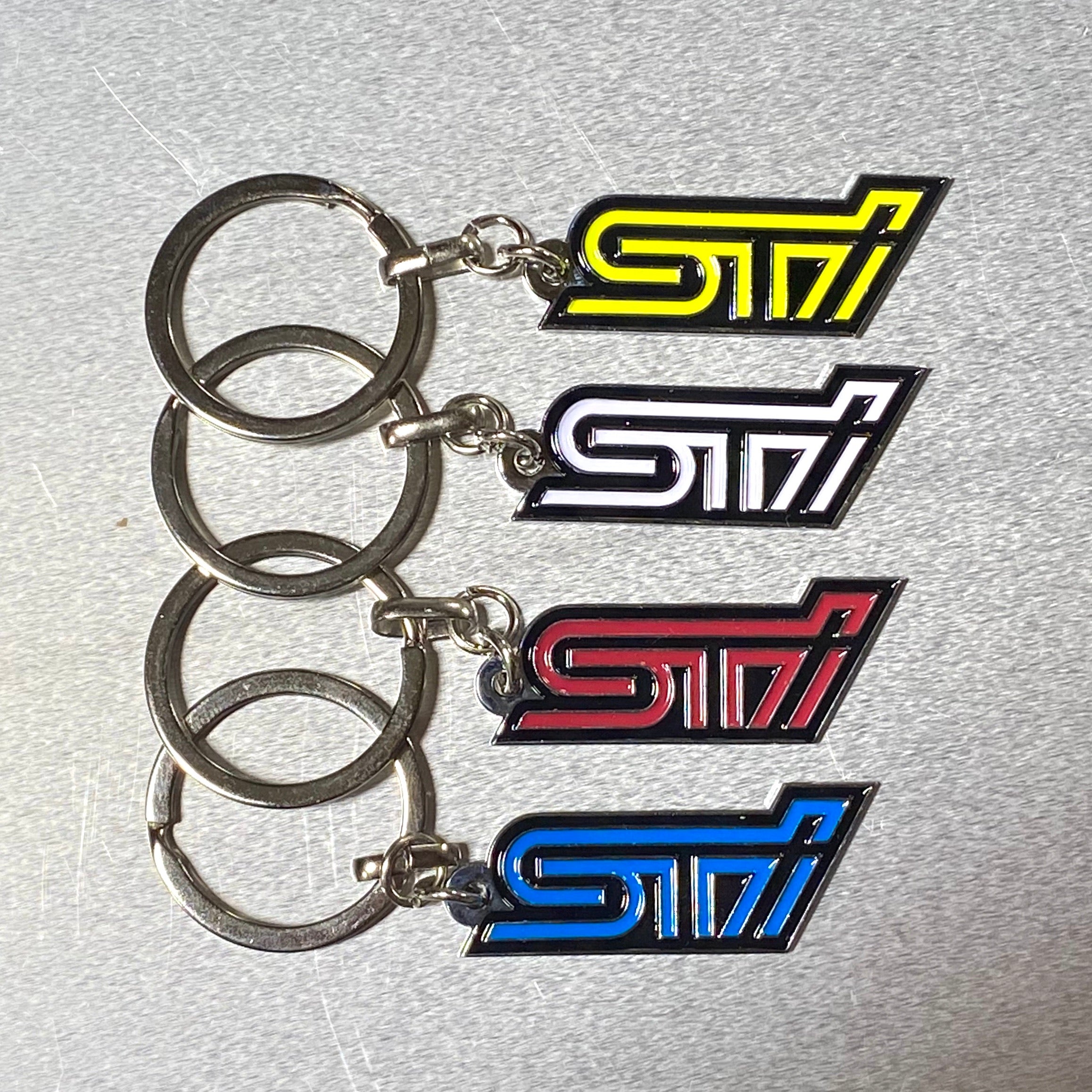 Subaru wrx sti on sale keychain