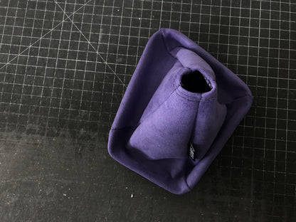 Crown Purple Suede Shift boot