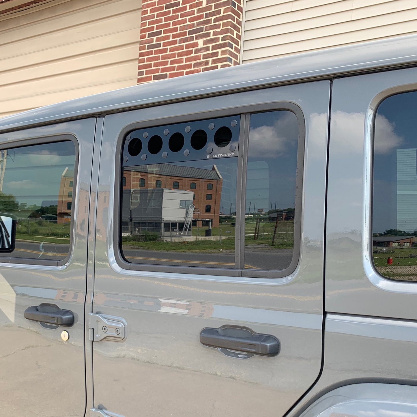 Billetworkz Window Vents Jeep Wrangler/Gladiator JL A-Door 2018+